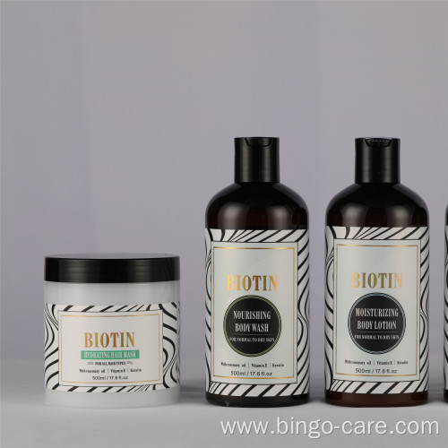 Biotin Amino Acid Shower Gel Without Sticky Soft